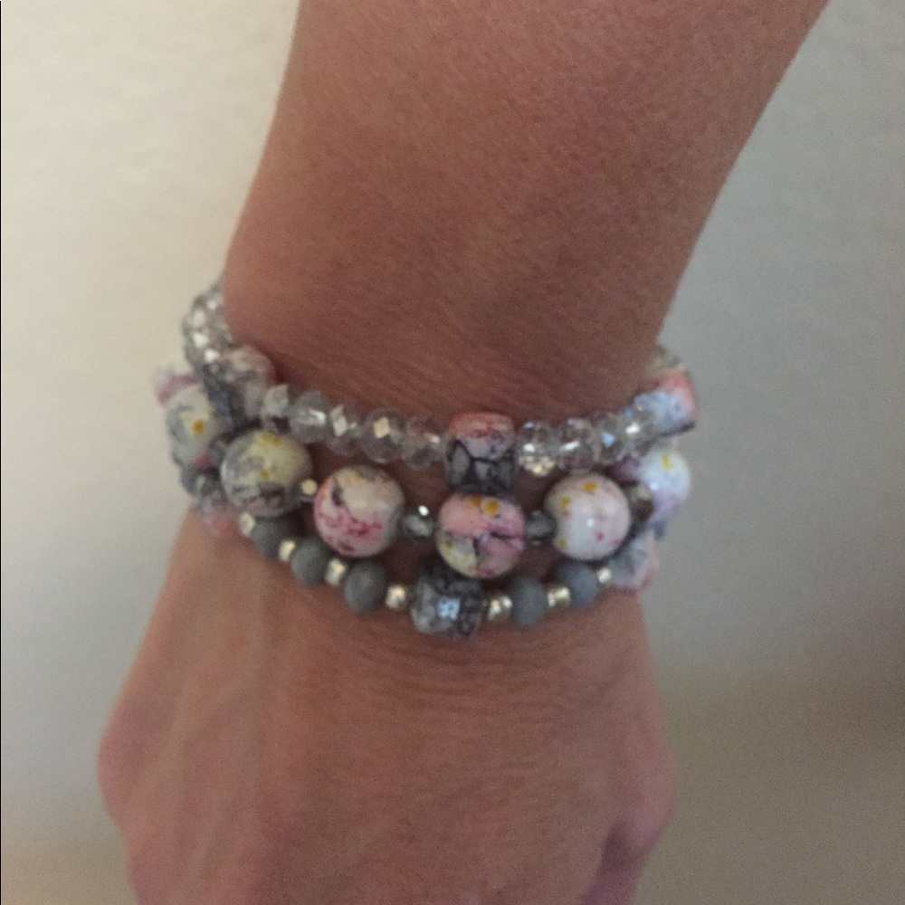 Beautiful stackable bracelets